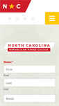 Mobile Screenshot of nchouserepublicans.com